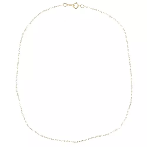 Choker chain 1.3 mm - Gold filled x40cm