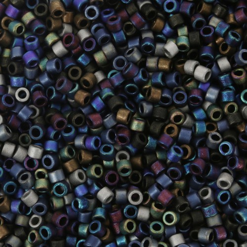 Mix Miyuki Delica 11/0 - Flat Iron x8g