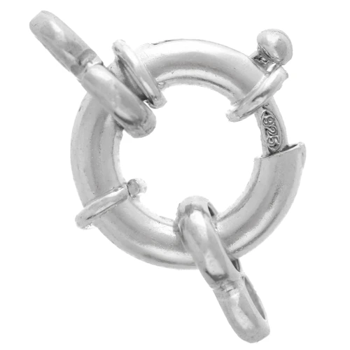 14 mm buoy clasp - 925 Sterling Silver x1