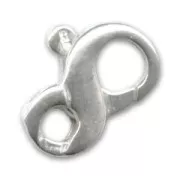 Lobster Clasp 13 mm - 925 Sterling Silver x1