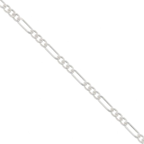 Figaro links (1x3) Chain 1.8mm 925 Sterling Silver x 50cm