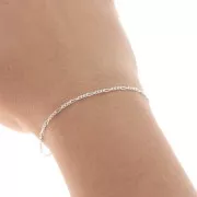 Figaro links (1x3) Chain 1.8mm 925 Sterling Silver x 50cm