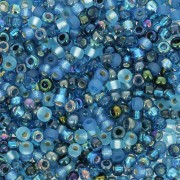 Mix Miyuki Seed beads 11/0 MIX-29 - Deep Blue Sea x8gr|raw }}