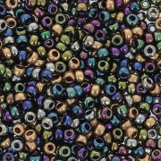 Mix Miyuki Seed beads 11/0 MIX-14 - Metallic Rain x8gr|raw }}