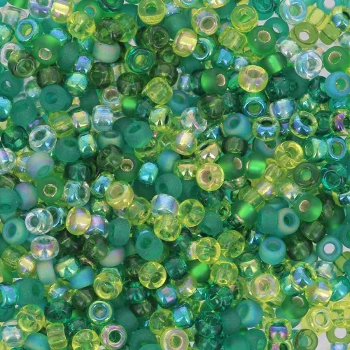 Mix Miyuki Seed beads 11/0 MIX-08 - Ever Green x8gr