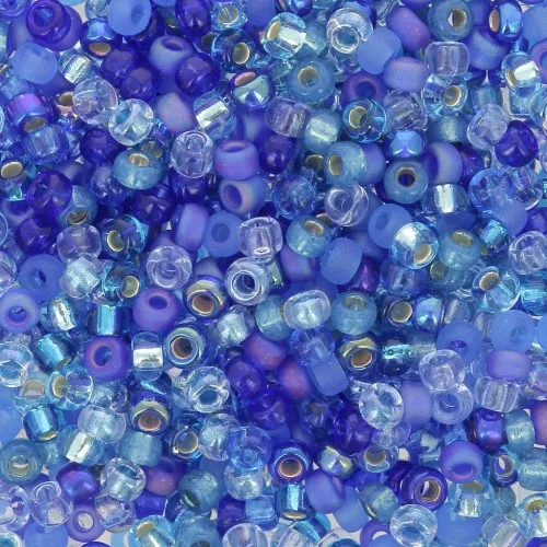 Mix Miyuki Seed beads 11/0 MIX-07 - Blueberry Pie x8gr