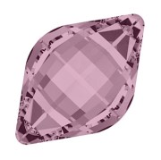 14x9mm PureCrystal 4230 Lemon Fancy Stone - Antique Pink x1