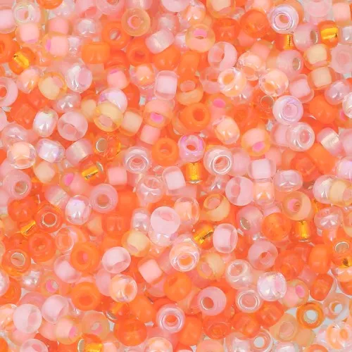 Mix Miyuki Seed beads 11/0 MIX-02 - Pink Grapefruit x8gr