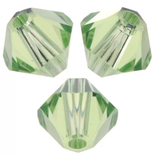 PureCrystal 5328 Crystal Bicones 5mm Peridot x20