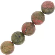 Bead Unakite 14mm x1