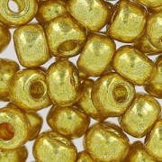 Miyuki Seed beads Duracoat 6/0 4202 - Galvanized Gold|raw }}