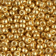 Miyuki Seed beads Duracoat 8/0 4202 - Galvanized Gold