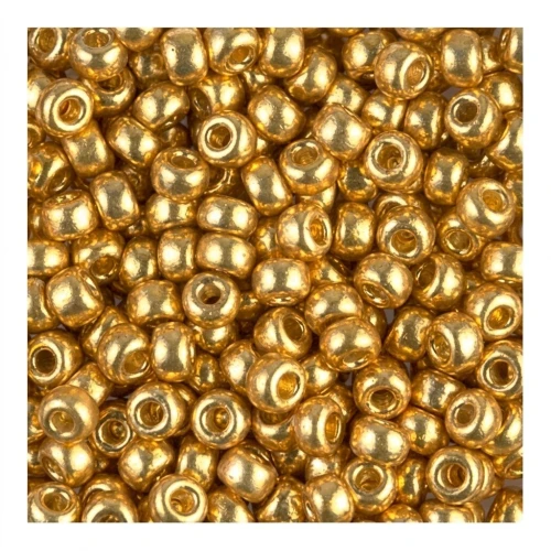 Miyuki Seed beads Duracoat 8/0 4202 - Galvanized Gold