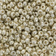 Miyuki Seed beads Duracoat 8/0 4201 - Galvanized Silver|raw }}