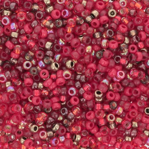 Mix Miyuki Seed beads 15/0 MIX-061 - Magma x8gr