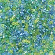 Mix Miyuki Seed beads 15/0 MIX-049 - Electric Blue Lagoon