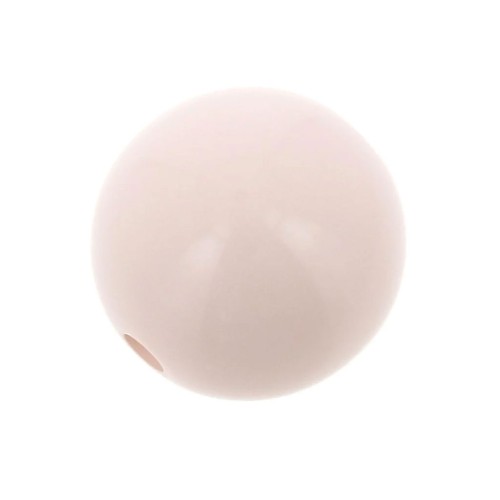 12mm Opaque resin bead - Pastel Pink x1