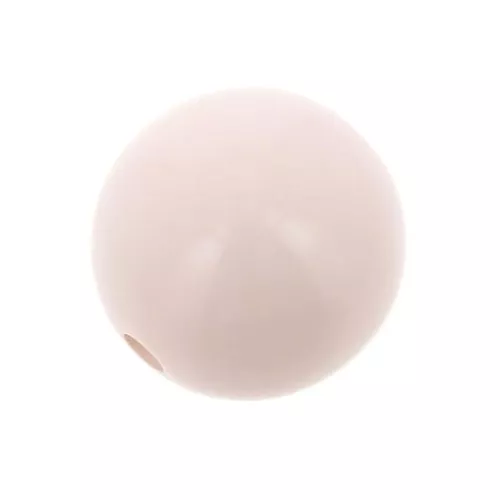 12mm Opaque resin bead - Pastel Pink x1
