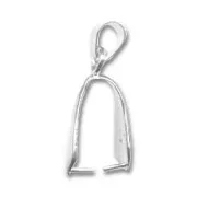 pendant holder 24mm Silver-colored x1