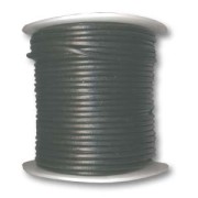 Leather cord 3mm Black x 25m|raw }}