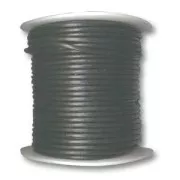 Leather cord 3mm Black x 25m