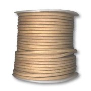 Leather cord 3mm Natural x 25m|raw }}