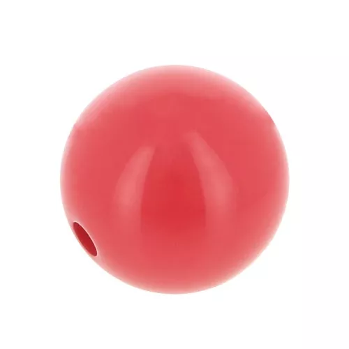 12mm Opaque resin bead - Light Red x1
