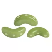 5x10 mm Arcos® by Puca® - Opaque Pistachio x10g