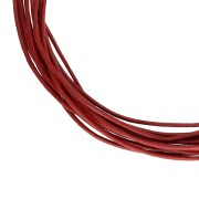1 mm Leather Cord - Dark Red x 2.95 m