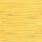 Cotton waxed cord 1mm Yellow x5m