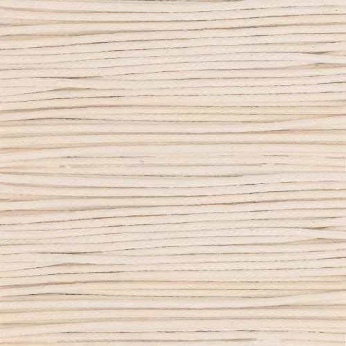 Cotton waxed cord 1.2mm Cream x5m