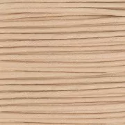 Cotton waxed cord 2mm Beige x5m