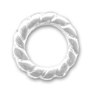 Ring 11mm Silver tone x5|raw }}