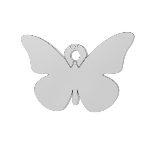 9x14mm 925 Sterling Silver Butterfly Charm x1