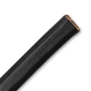 Regaliz leather 10x7mm Black x30cm|raw }}