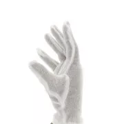 Cotton gloves for jewellery handling and display - Size M/L - White x2