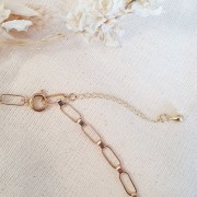 50mm Rombo Mesh Extension Chain - Gold Plated 3 micron x1