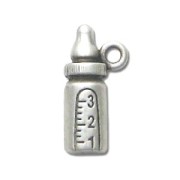 Bottle charm 20mm Antique Silver Plating x1|raw }}