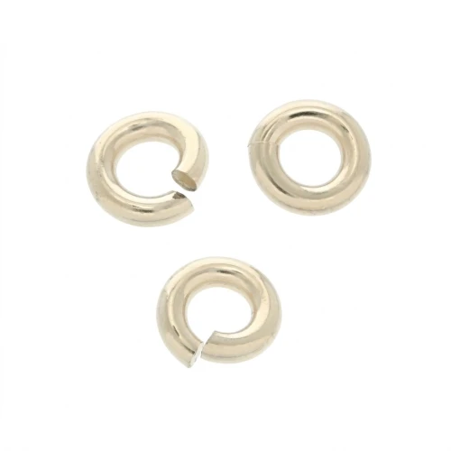 Gold filled jumprings open 3x0.76mm x20