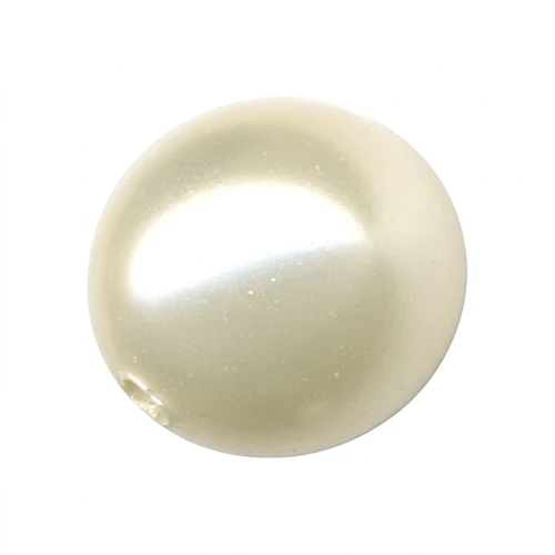 PureCrystal Half-drilled Pearl 5818 6mm Cream Pearl x1
