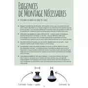 8mm Plastic safety eyes for toys and amigurumi - Black x15 pairs