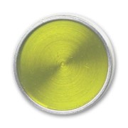 Enameled Screw-on disc 20mm Olivine Mat x1|raw }}