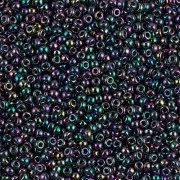 Miyuki 11/0 Seed beads 455 - Variegated Blue Iris Metallic x8g