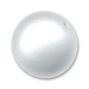 Round powder bead 16mm White x1