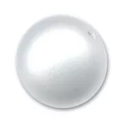 Round powder bead 16mm White x1