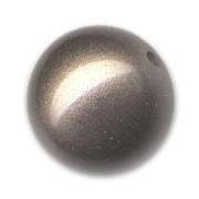 Round powder bead 16mm Bronze x1