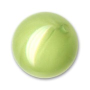 Round cloud bead 16mm Anis Green x1
