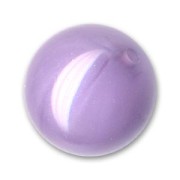 Round cloud bead 16mm Light Lilac x1