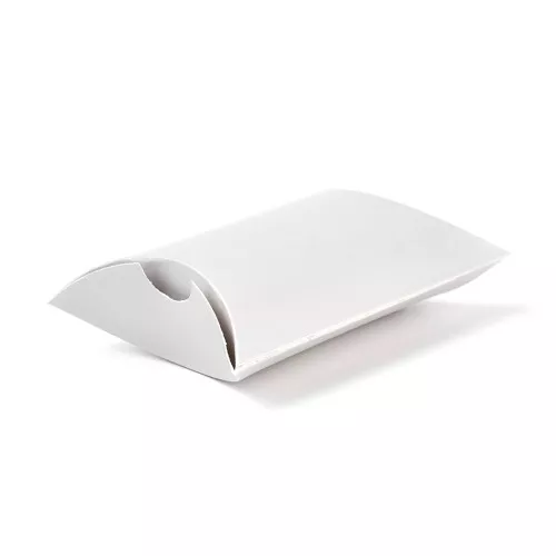 8.5x6x2cm Cardboard gift box - Silver x1