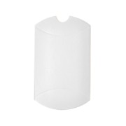 8.5x6x2cm Cardboard gift box - Silver x1